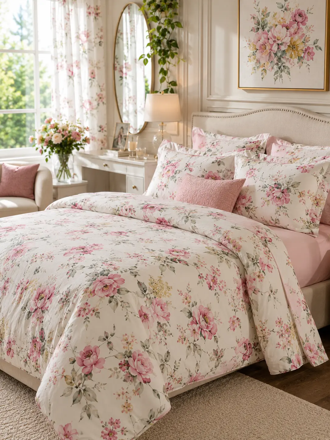 Floral Bedsheets