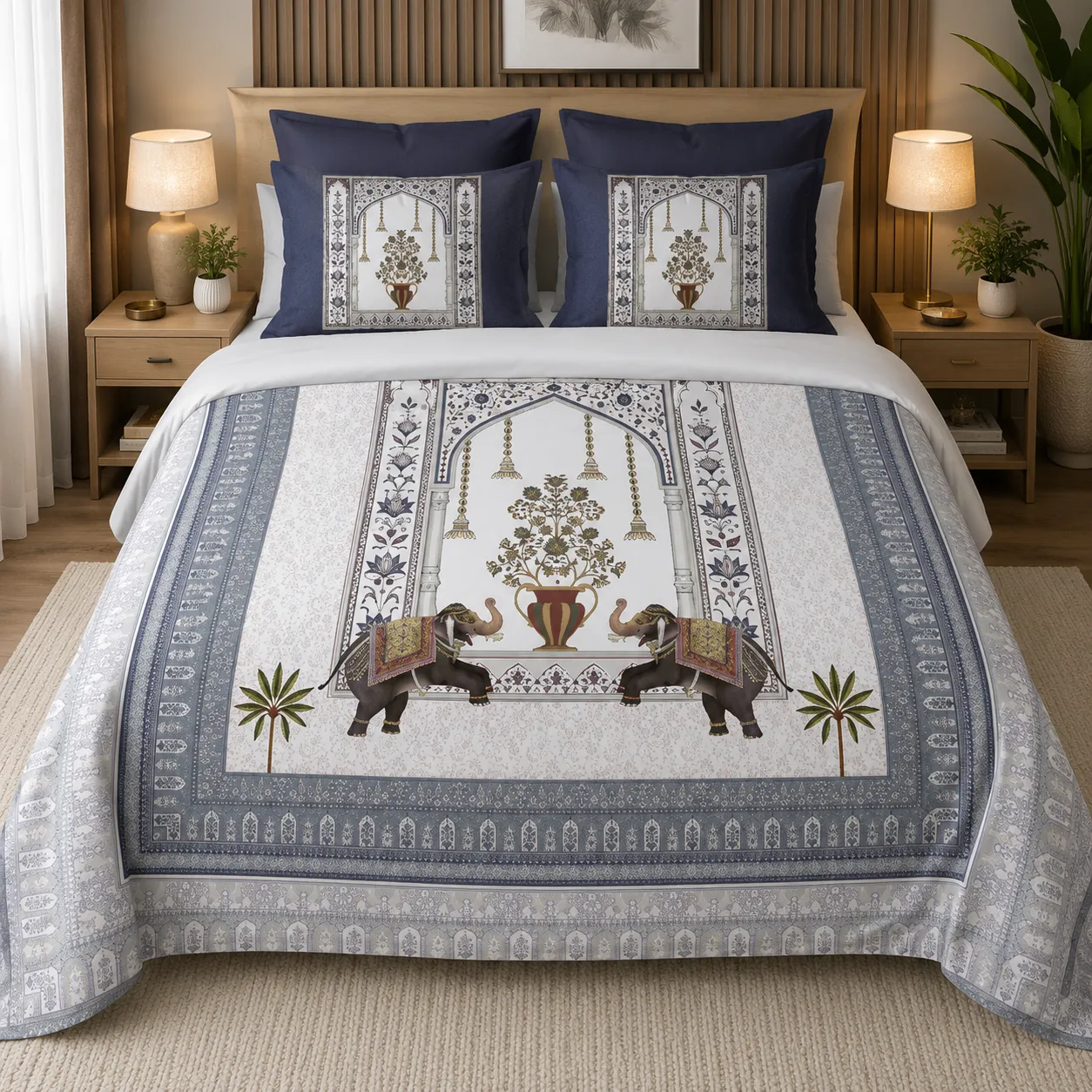 Digital Printed Bedsheets detail 1