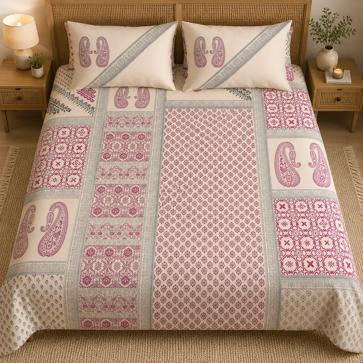 Digital Printed Bedsheets detail 2