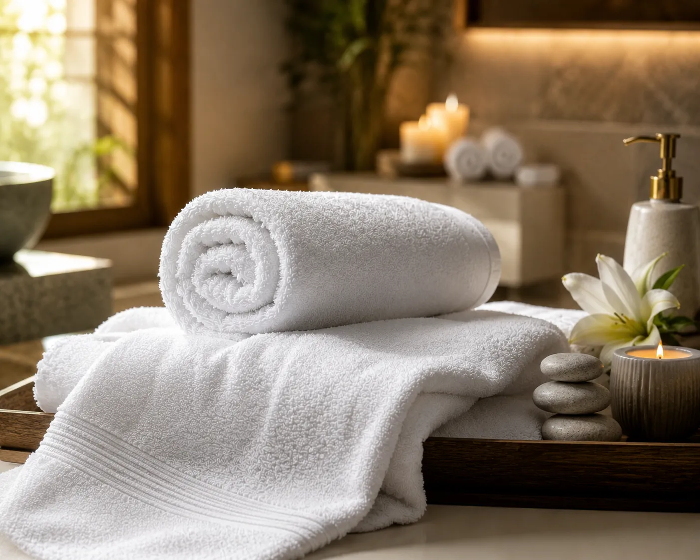 Spa Towels detail 1